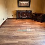 Luxury vinyl plank flooring from COREtec installed by The Floor 4 U in a modern living space