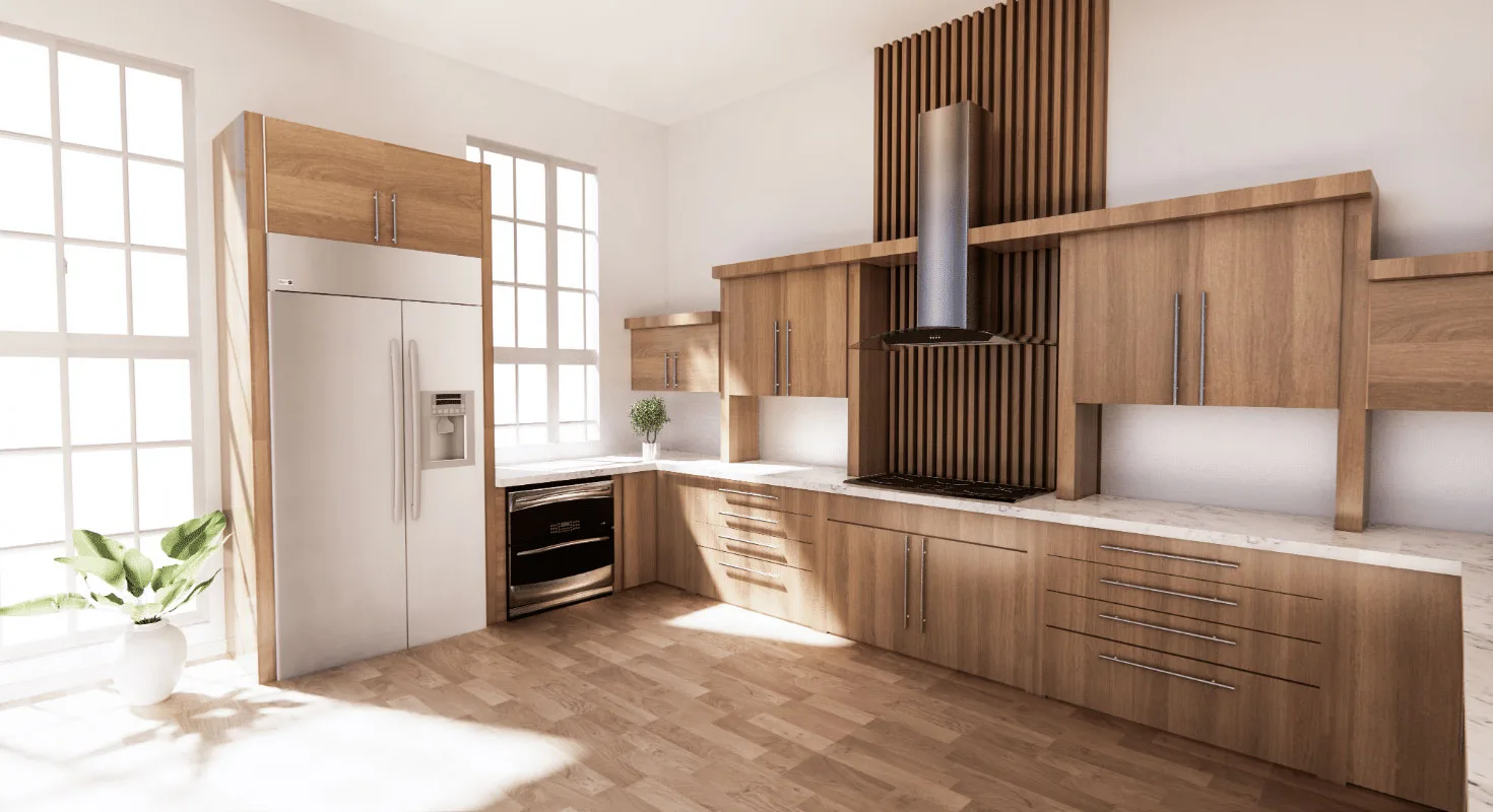 matching kitchen cabinets and countertops