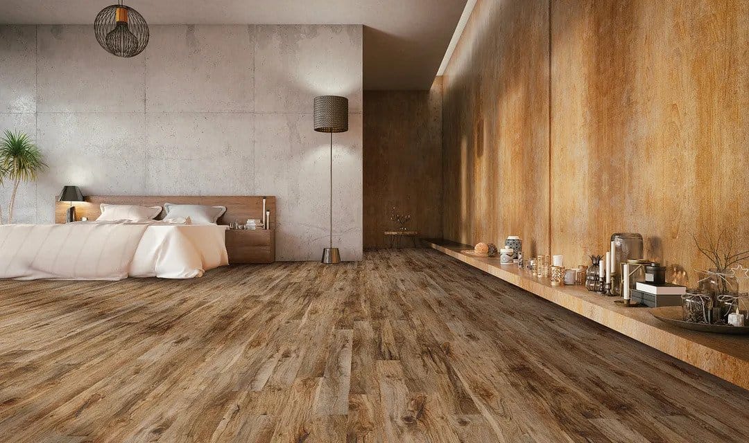 COREtec LVP flooring displayed by The Floor 4U in Frankfort, IL. Waterproof and scratch-resistant surface with realistic woodgrain texture.