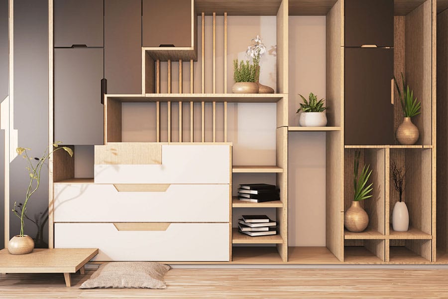 Custom cabinets installed by The Floor 4U in Frankfort, IL. Functional and stylish storage solutions for kitchens, bathrooms, and laundry rooms.