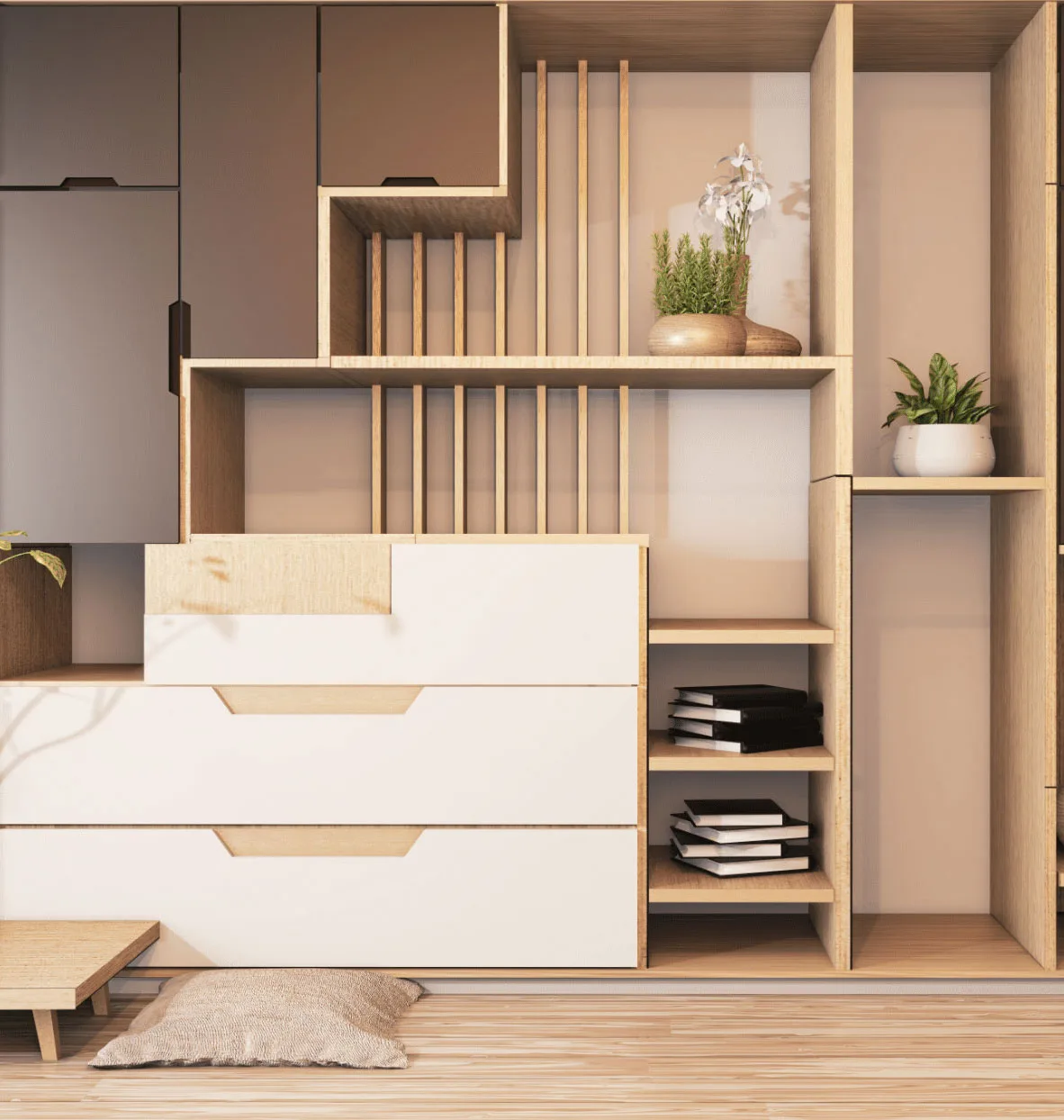 Modern cabinet installation featured by The Floor 4U in Frankfort, IL. Stylish storage for kitchens, bathrooms, and custom interior renovations.