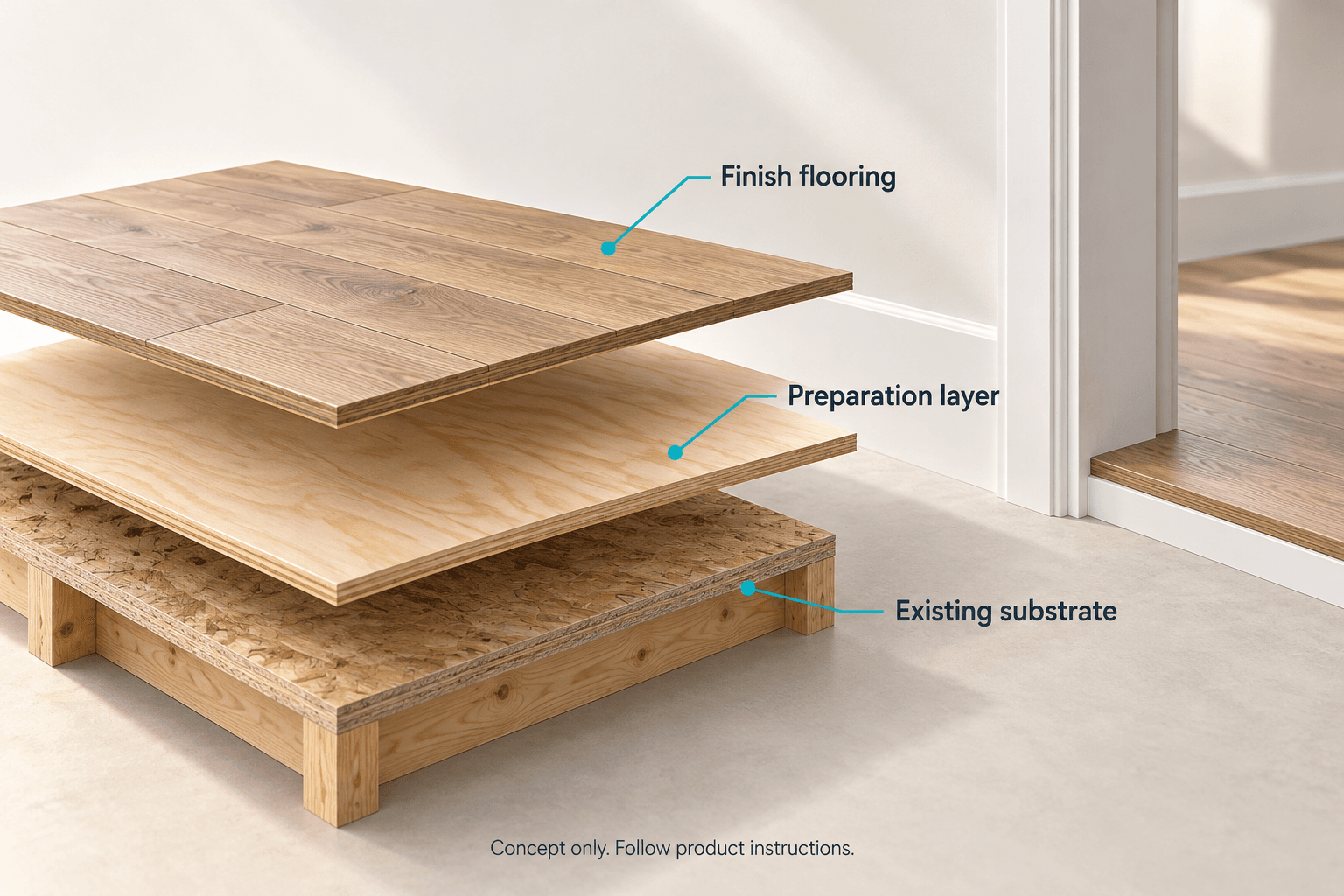 Featured image for “Why Plywood May Be Needed After Removing Tile Flooring”