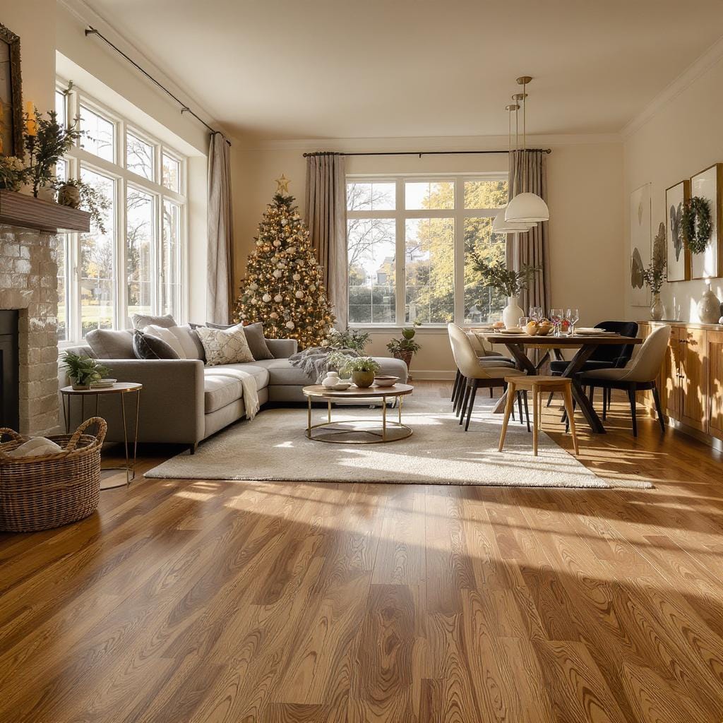 Laminate flooring installed before holiday season in Mokena IL