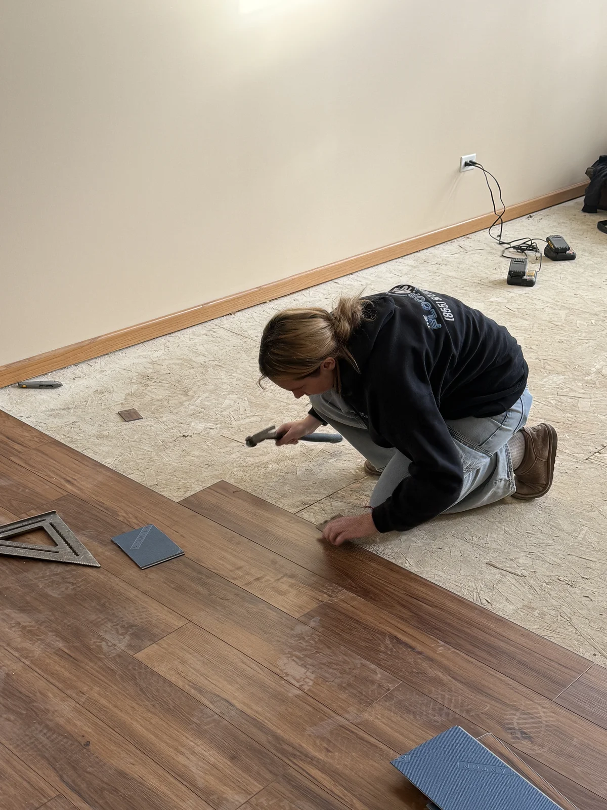 Featured image for “Who Installs Luxury Vinyl Plank Flooring in Plainfield, IL?”